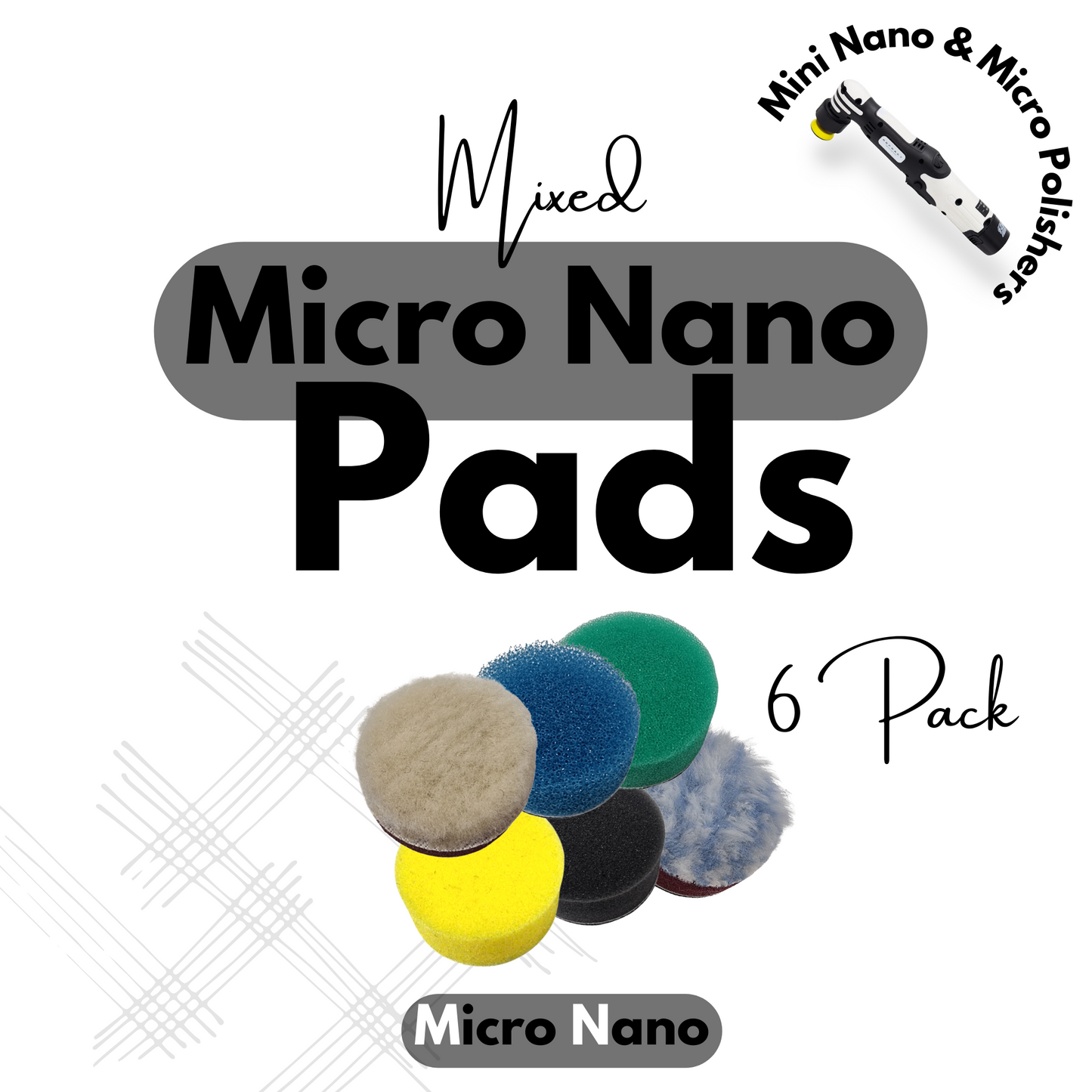 Nano Micro Polisher Mini Nano Pads