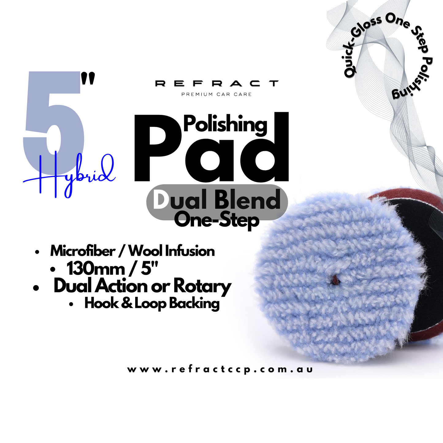 Microfiber Hybrid One-Step Polishing Pads