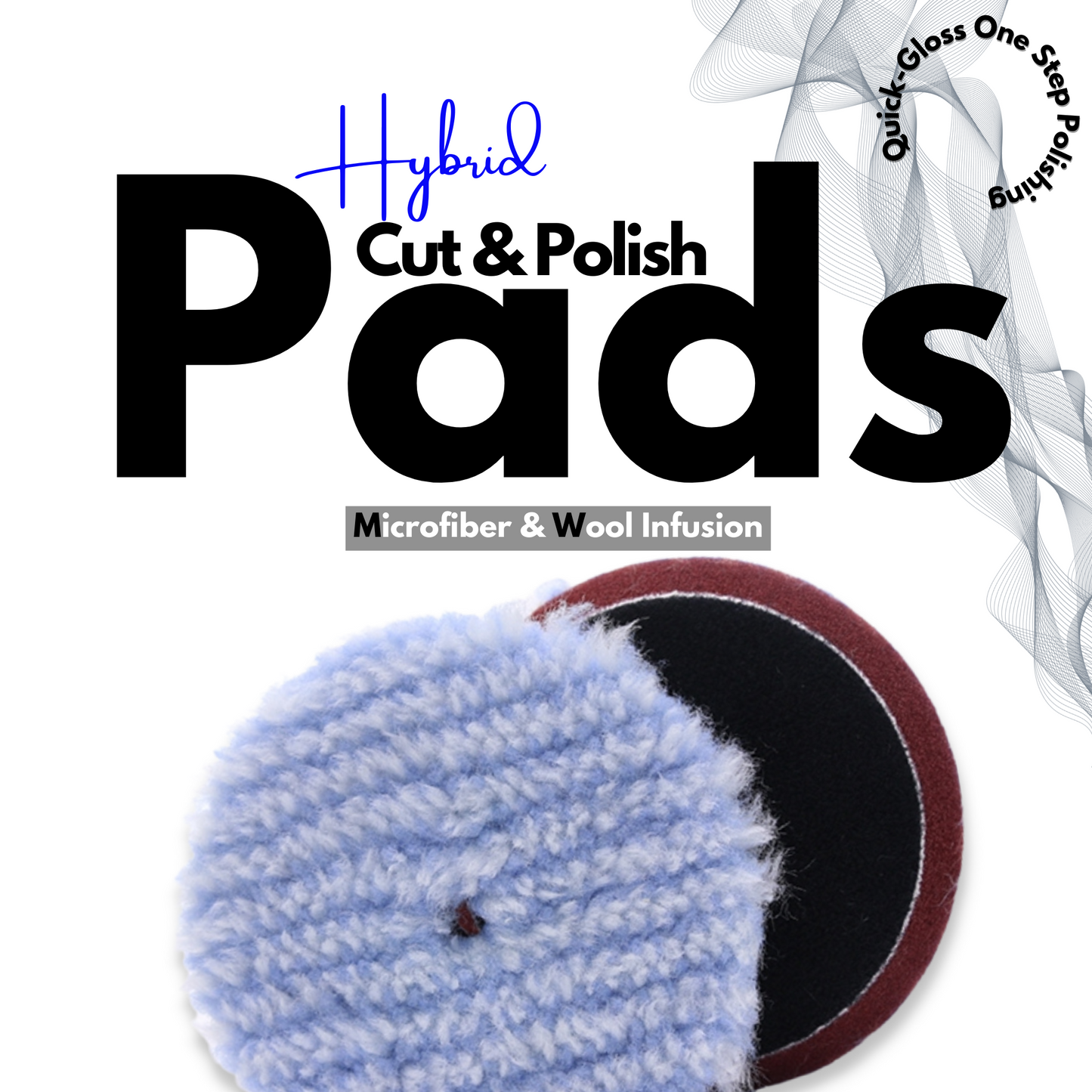 Microfiber Hybrid One-Step Polishing Pads