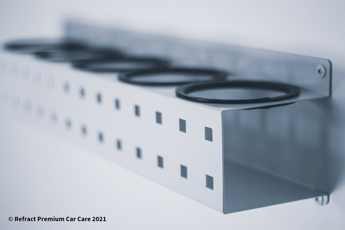 Refract Premium Car Care Products Refract Detailing Bottle & Accessory Storage Wall Rack Caddy Kit $79.95
