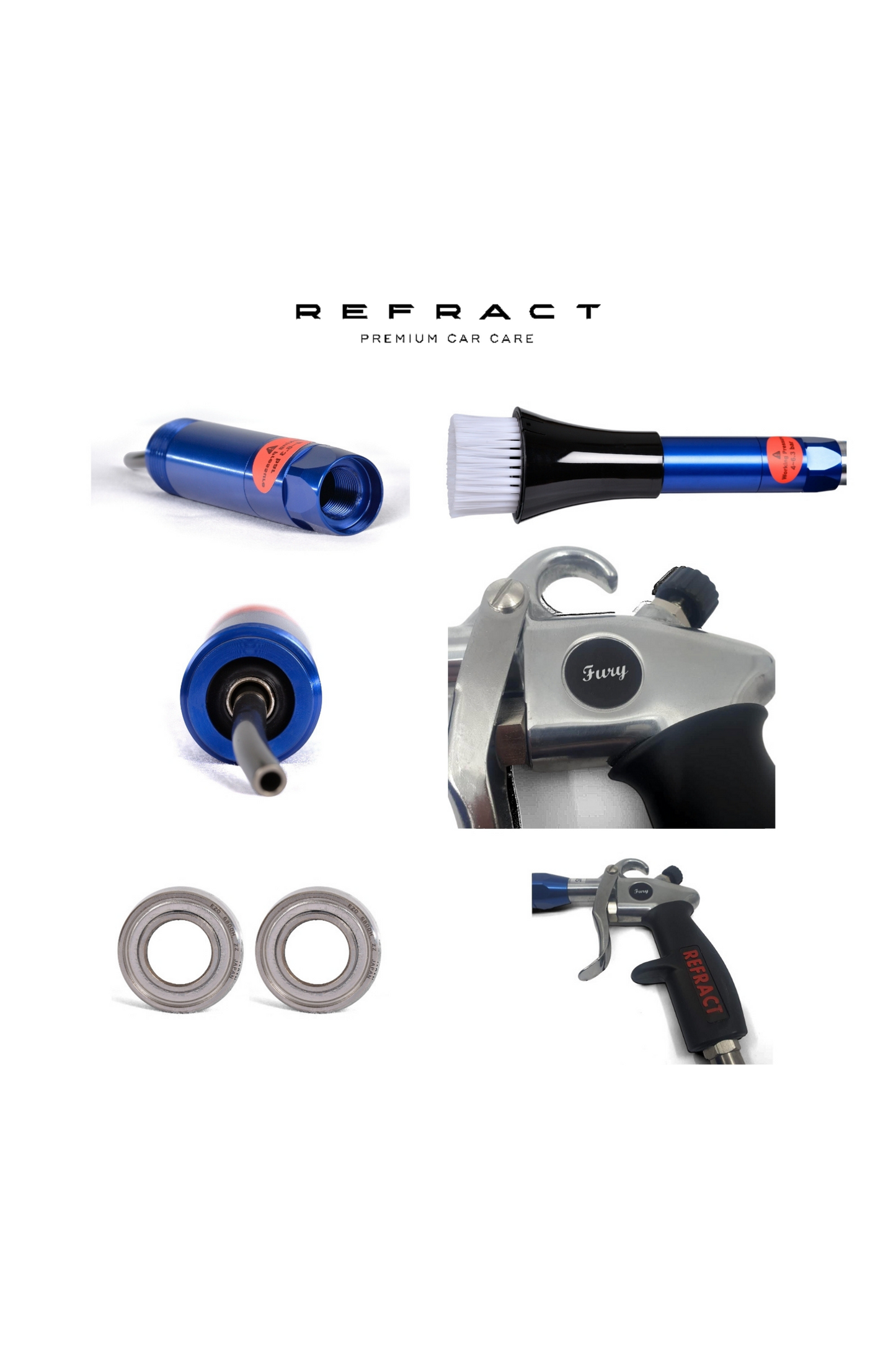 Refract Premium Car Care Products REFRACT Fury HD Interior Tornador Air Cleaning Gun $149.95