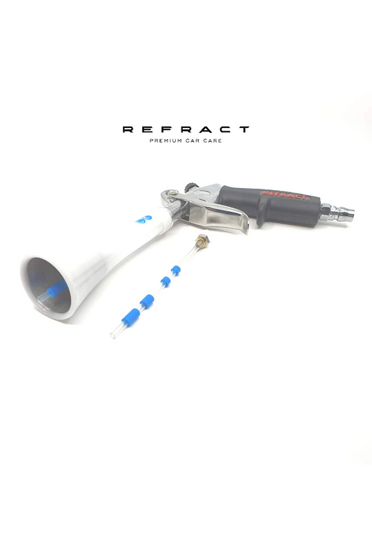 Refract Premium Car Care Products Refract Fury Lite Air Tornador Gun Steel Cone Edition $129.95