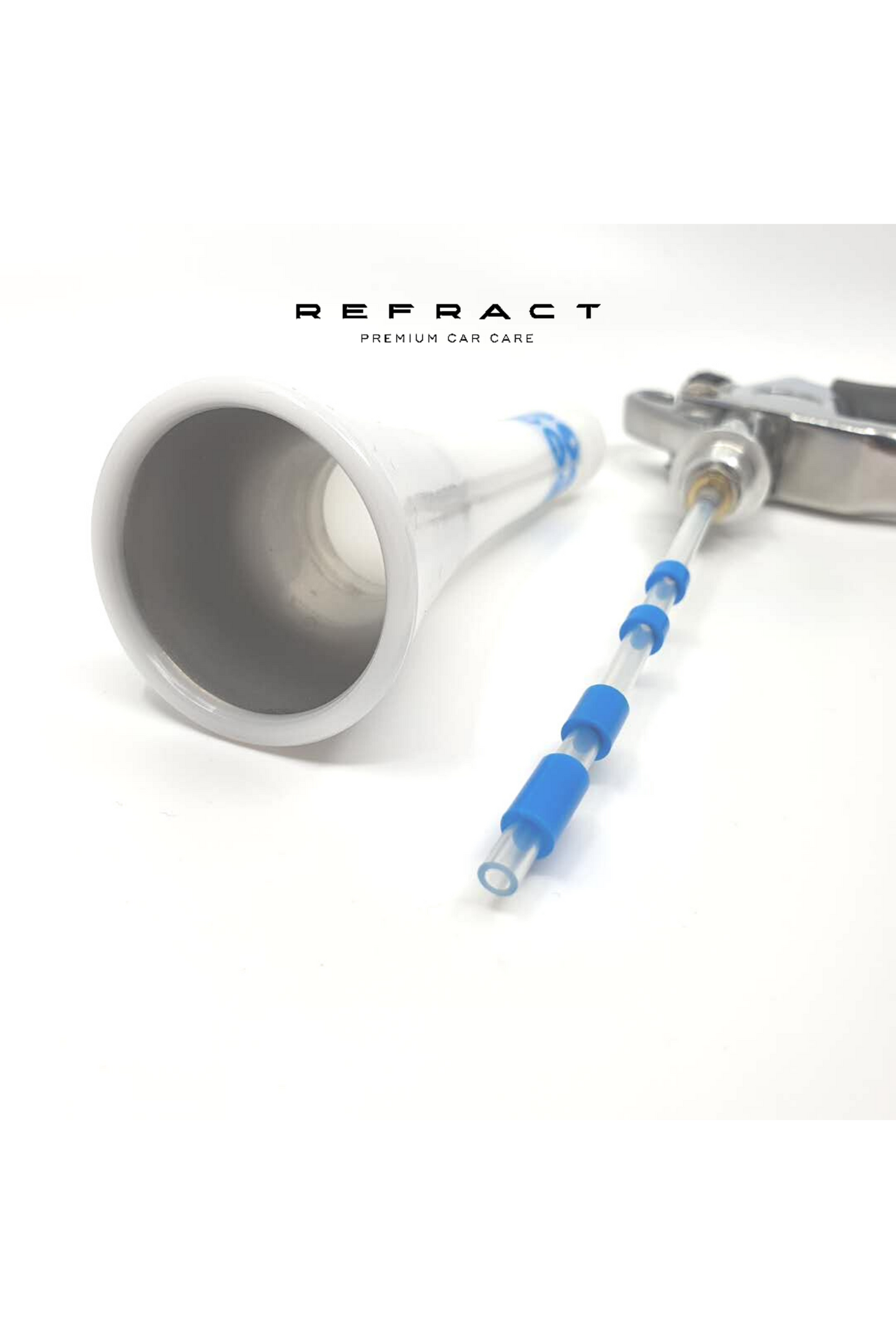 Refract Premium Car Care Products Refract Fury Lite Air Tornador Gun Steel Cone Edition $129.95