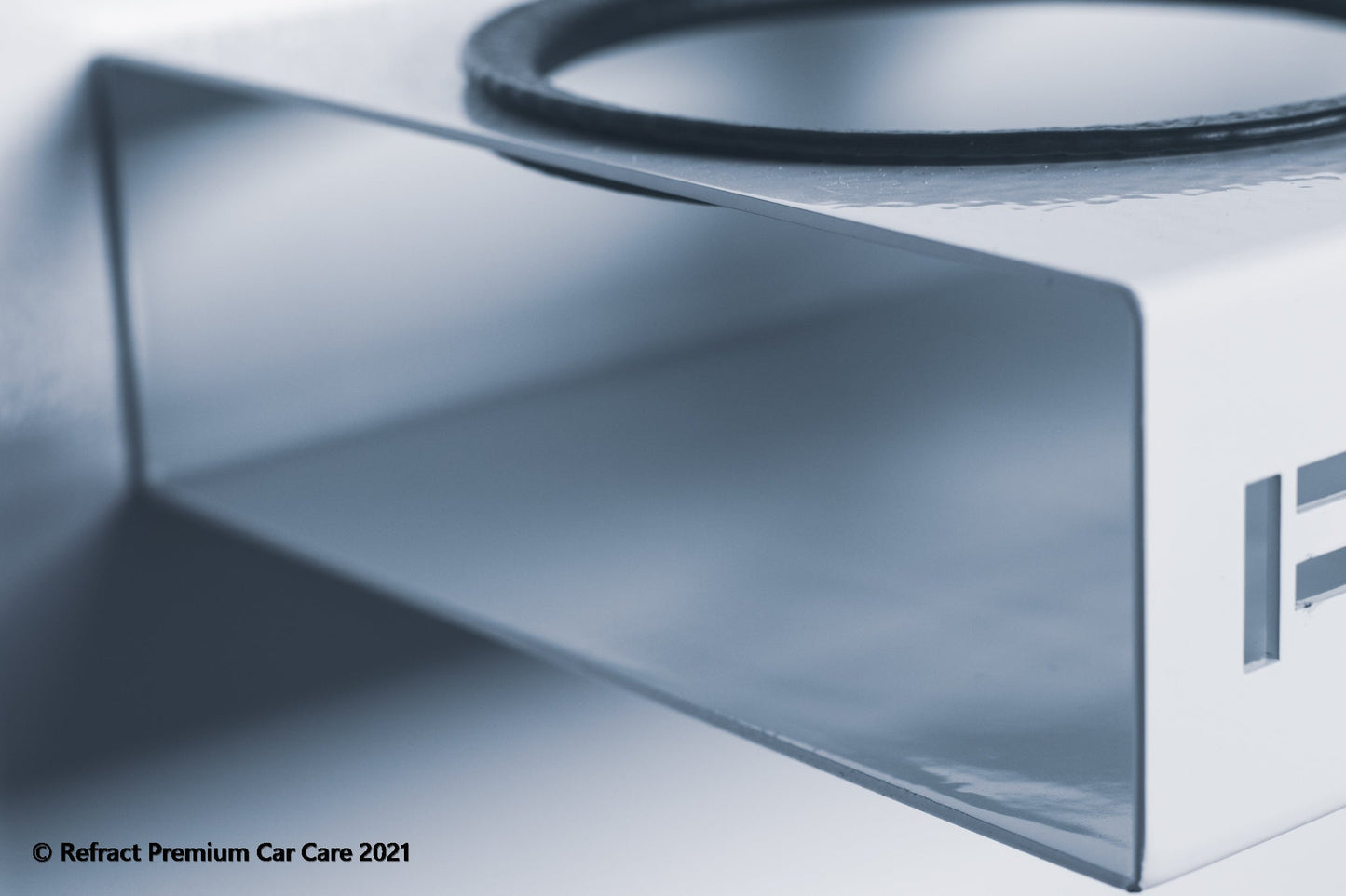 Refract Premium Car Care Products Refract Detailing Dual Bottle Storage Shelf Wall Mount $79.95