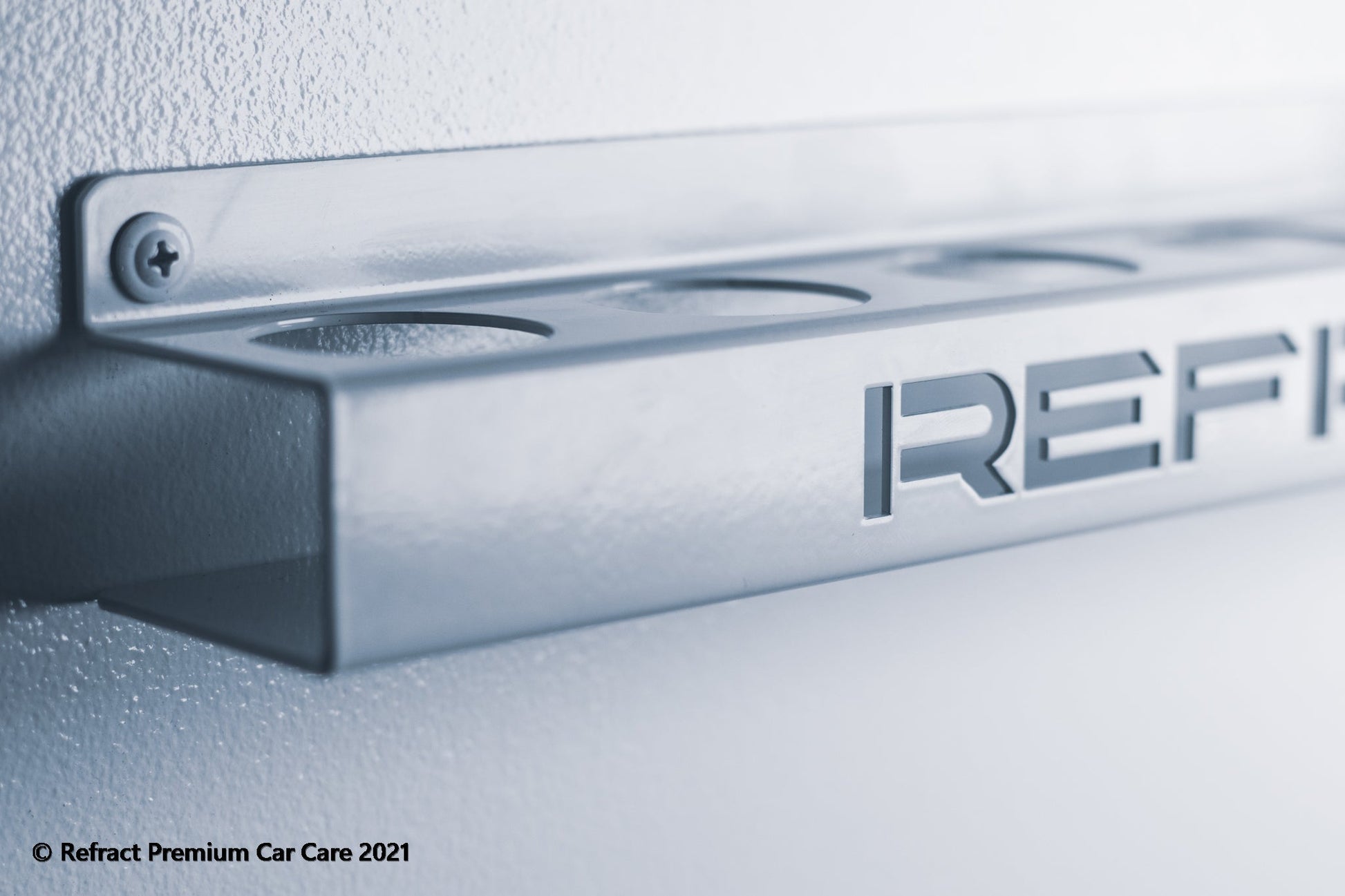 Refract Premium Car Care Products Refract Ceramic Coating Bottle Holder Garage Wall Storage Holder $49.95