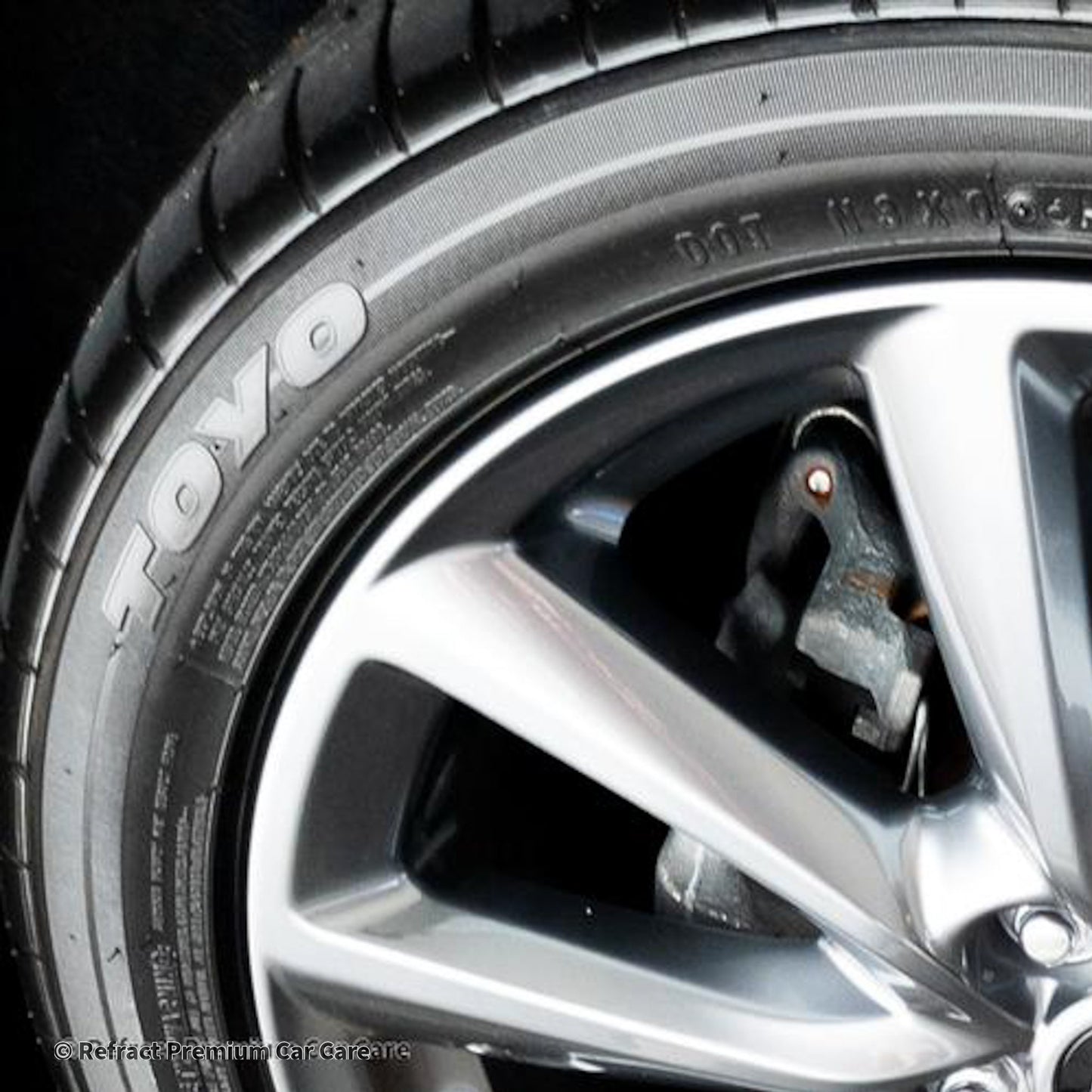 Refract Premium Car Care Products Refract Tyre HD -  Black Dye Tyre & Rubber Trim Penetrant $29.95