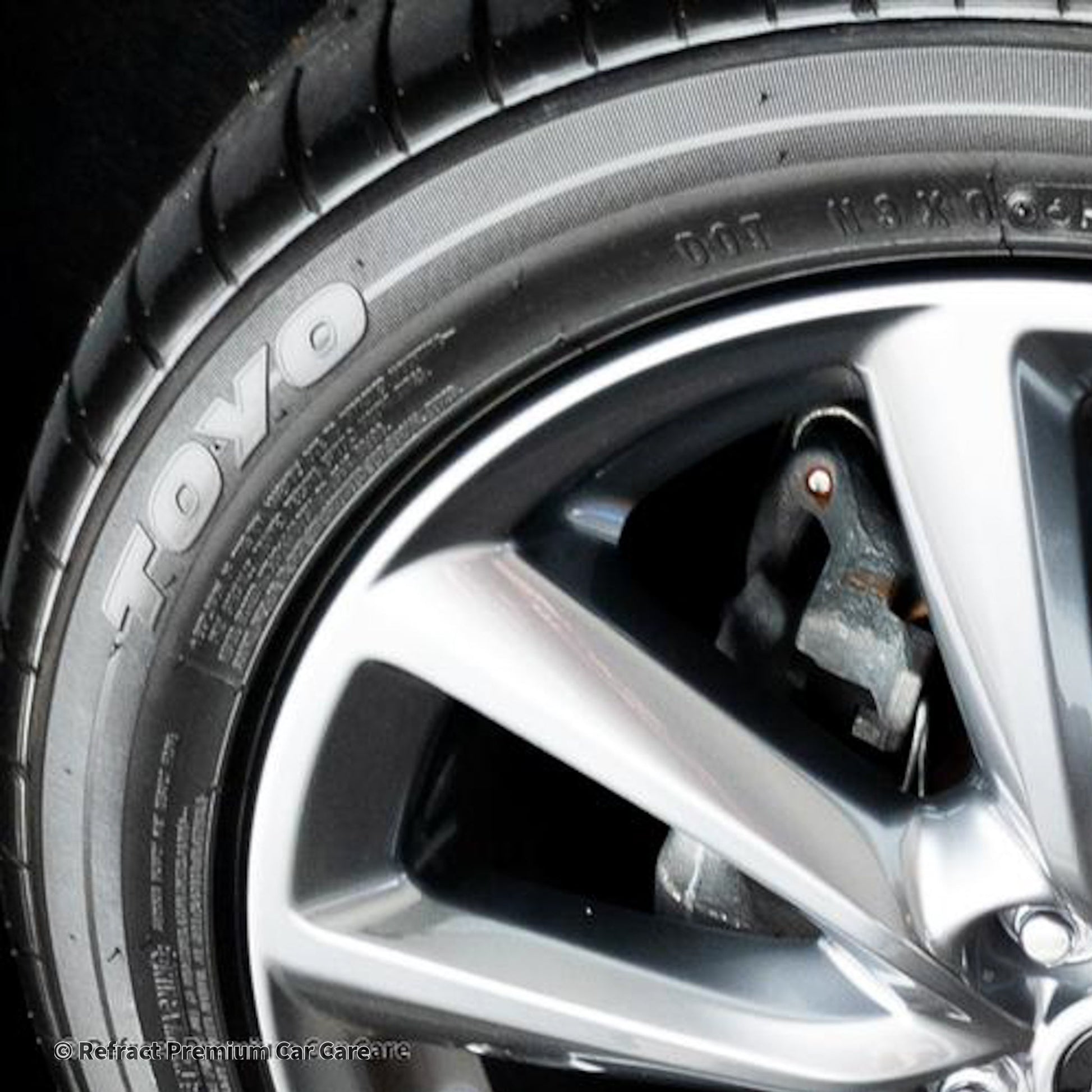 Refract Premium Car Care Products Refract Tyre HD -  Black Dye Tyre & Rubber Trim Penetrant $29.95