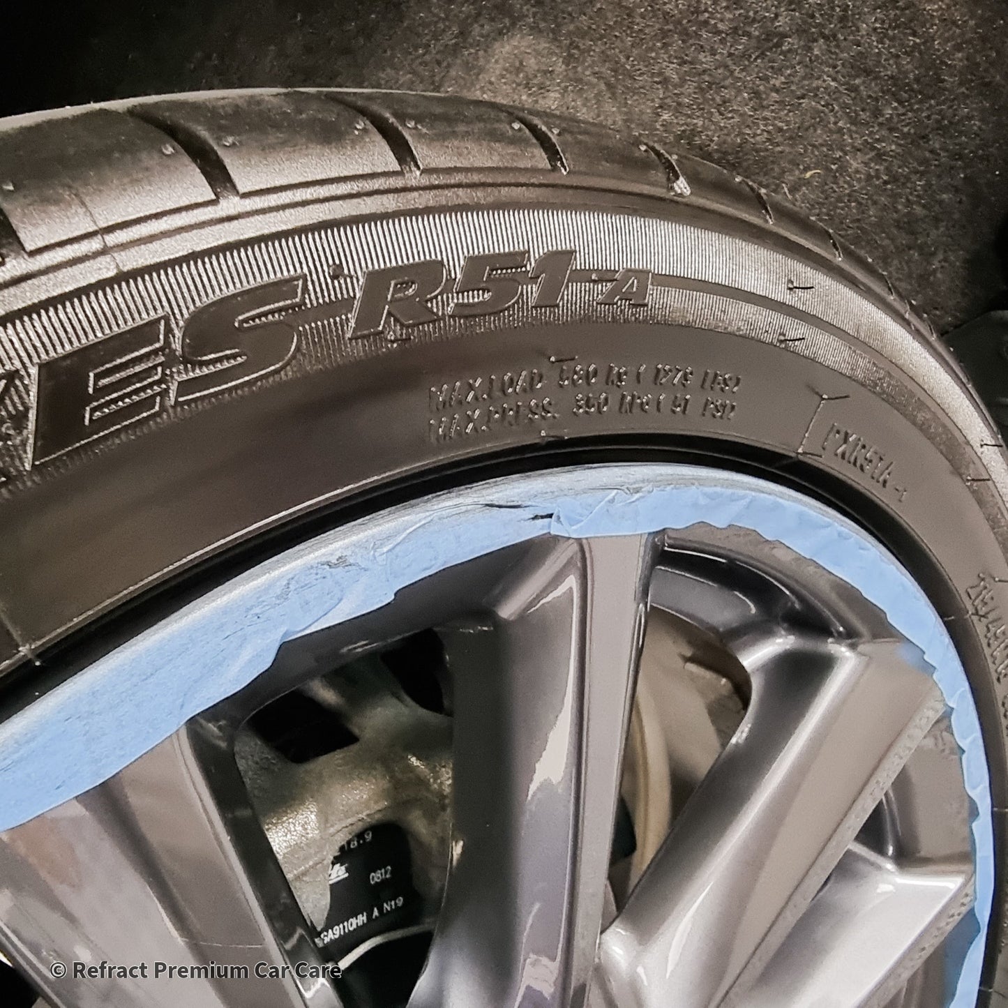 Refract Premium Car Care Products Refract Tyre HD -  Black Dye Tyre & Rubber Trim Penetrant $29.95