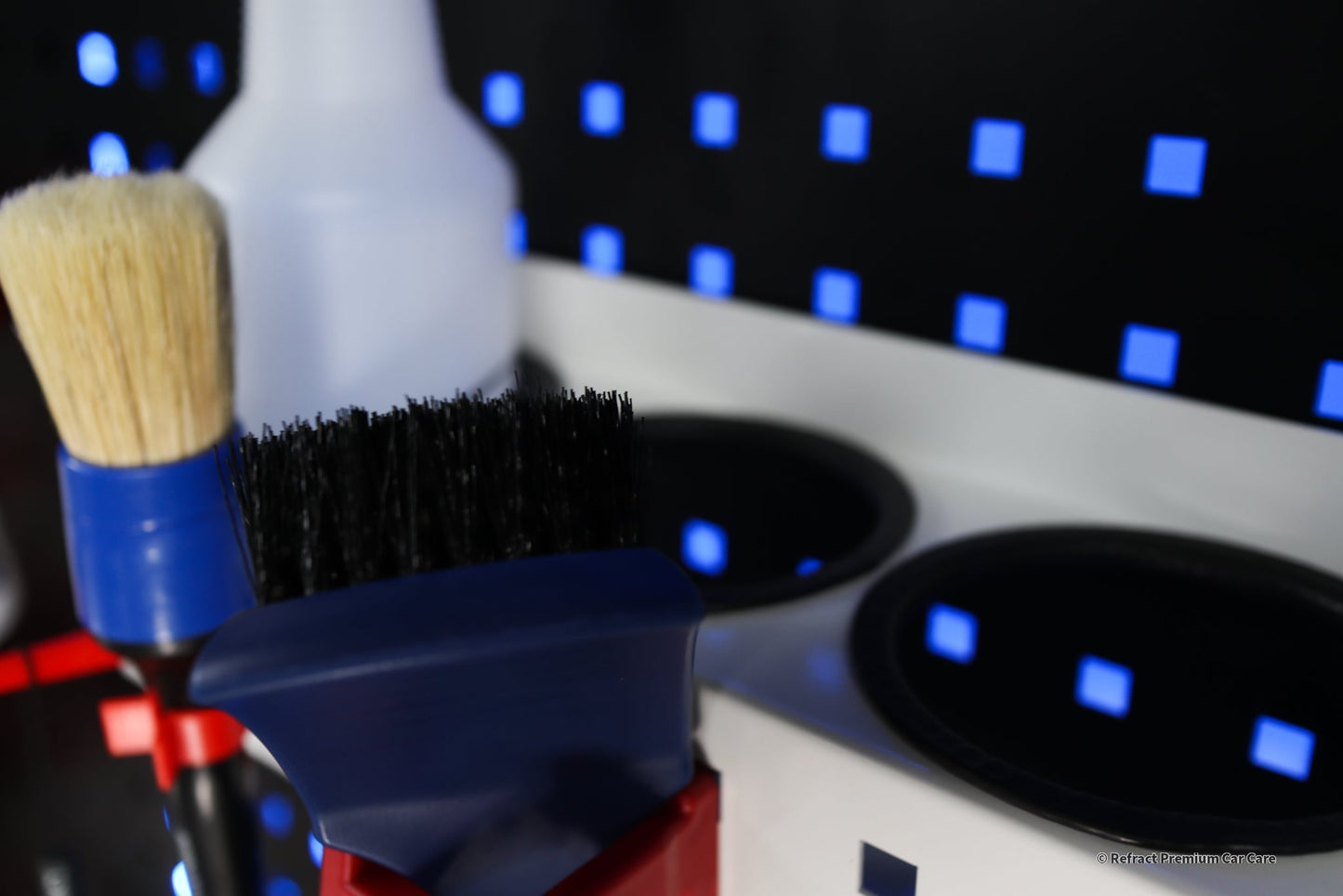 Refract Premium Car Care Products Refract Detailing Bottle & Accessory Storage Wall Rack Caddy Kit $79.95