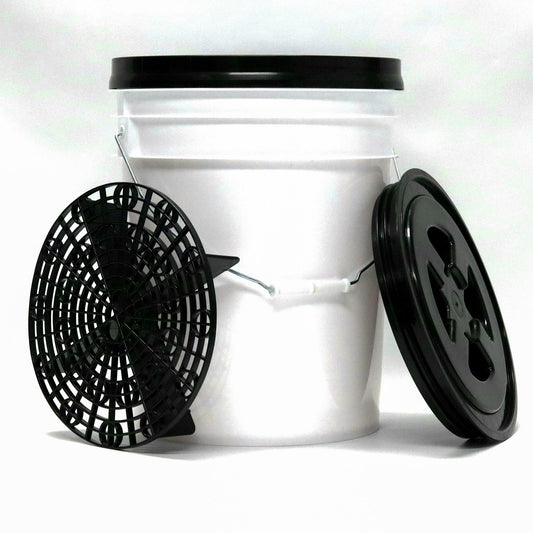 Refract Premium Car Care Products REFRACT Wash Bucket with Screw Lid & HD Grit Guard $69.95
