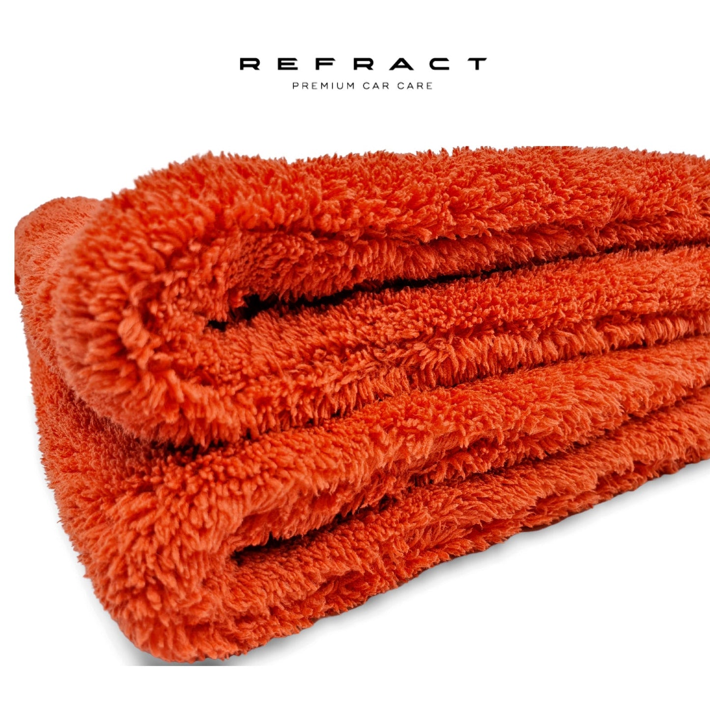 Refract Premium Car Care Products REFRACT Big Red - Large Thick Plush Polish, Sealant & Wax Microfiber Removal Towel $23.95