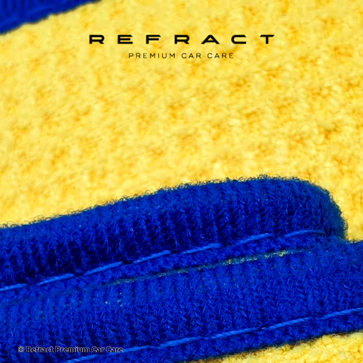 Refract Premium Car Care Products Refract Pro-Glass Microfiber Waffle Towels  - Twin Pack $12.95